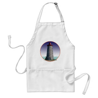 vuurtoren met windmolens standaard schort