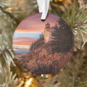 vuurtoren Nationaal park Acadia Maine Ornament