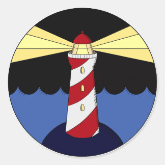 vuurtoren nauticle sticker