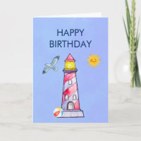 Vuurtoren Nautisch Thema Verjaardag