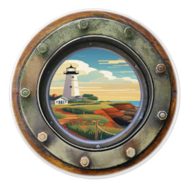 Vuurtoren Nautische Porthole Lade Knoppen