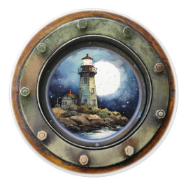 Vuurtoren Nautische Porthole Lade Knoppen