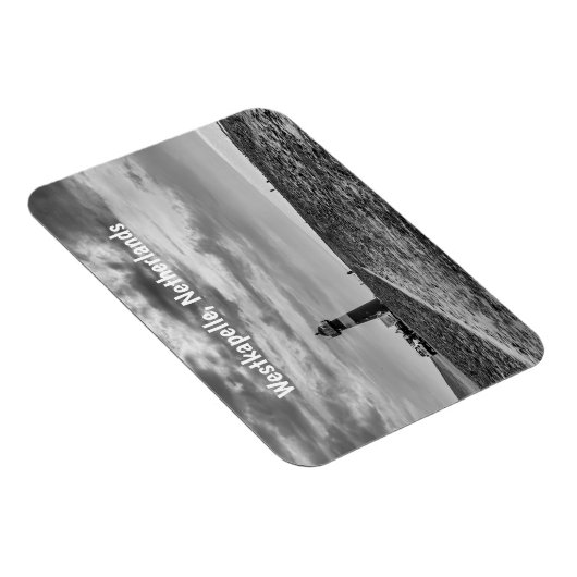 Vuurtoren Noorderhooft, Westkapelle, Nederland Magneet (Rechterzijde)