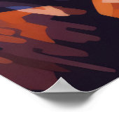 Vuurtoren Oceaankust Landschap Natuur Poster (Hoek)