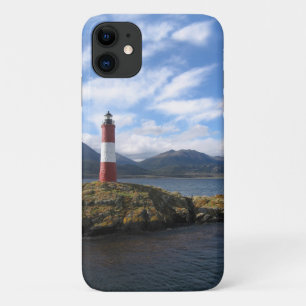 Vuurtoren op afstand, Kanaal van Beagle, Patagonia iPhone 11 Hoesje