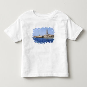 Vuurtoren op Brother Islands, Rode Zee, Egypte Kinder Shirts