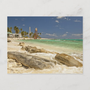 Vuurtoren op Half Moon Caye Natural Monument Briefkaart