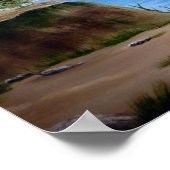 vuurtoren op het punt poster (Hoek)