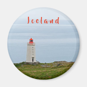 vuurtoren op het schiereiland Vatnsnes - IJsland Magneet
