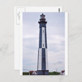 vuurtoren op het strand van virginia briefkaart (Voorkant / Achterkant)
