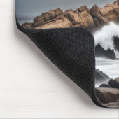 Vuurtoren op Ocean Rocks Muismat (Hoek)