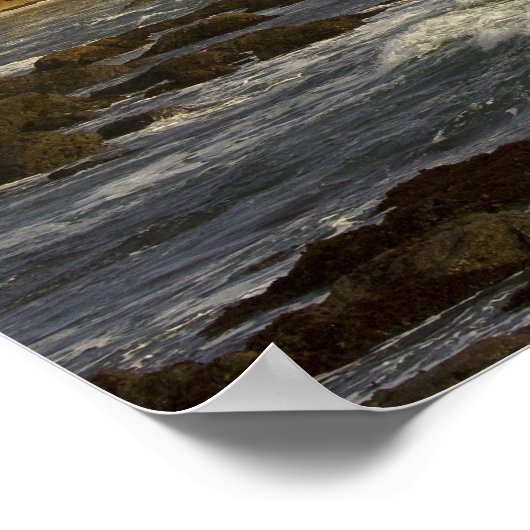 Vuurtoren op postbus in San 2 Poster (Hoek)