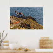 vuurtoren op punt Reyes National Seashore Poster (Keuken)