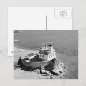 vuurtoren op roos Island Briefkaart (Voorkant / Achterkant)