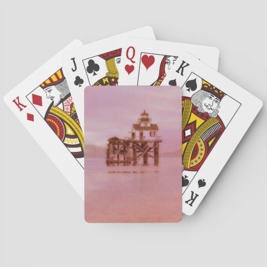 vuurtoren pokerkaarten (Achterkant)
