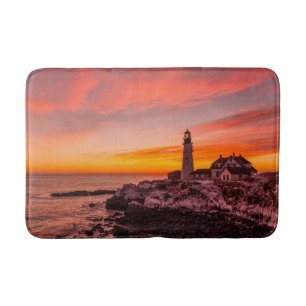 vuurtoren   Portland Head Kaap Elizabeth Maine Badmat