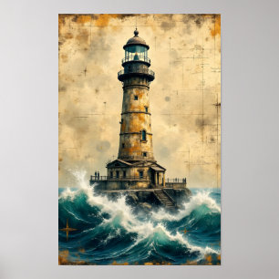 Vuurtoren Poster