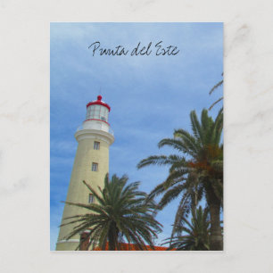 vuurtoren punta del este briefkaart