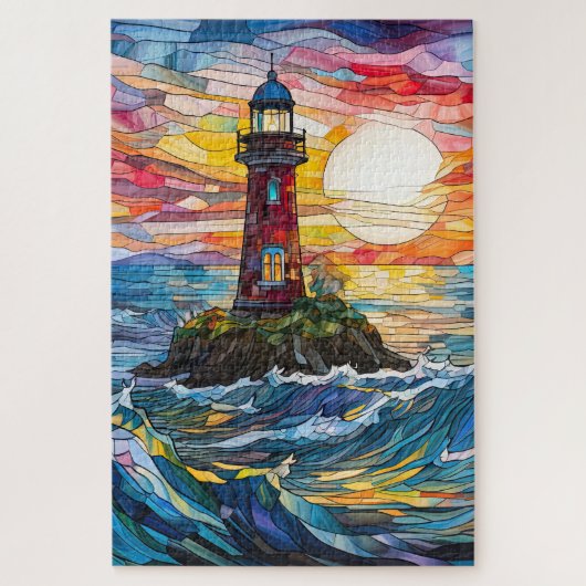 vuurtoren Puzzle Legpuzzel (Verticaal)