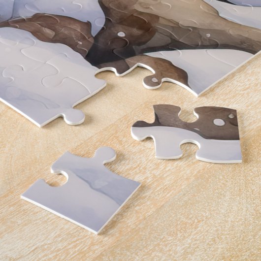 vuurtoren Puzzle Legpuzzel (Zijkant)