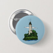 vuurtoren ronde button 5,7 cm (Voorkant /achterkant)