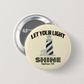 vuurtoren ronde button 5,7 cm (Voorkant /achterkant)