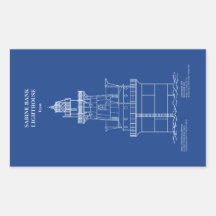 Vuurtoren Sabine Bank - Texas - AD