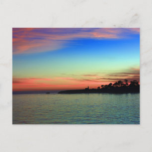 vuurtoren, Santa Cruz, CA Briefkaart