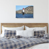 Vuurtoren Scene Canvas Afdruk (Insitu (Slaapkamer))