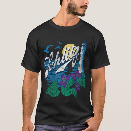 Vuurtoren Schlitz Logo T-shirt (Voorkant)