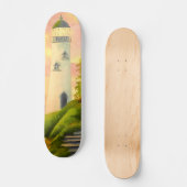 vuurtoren skateboard (Voorkant)