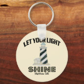 vuurtoren sleutelhanger (Voorkant)