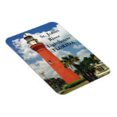 Vuurtoren St. Johns River, Florida Magnet Magneet (Rechterzijde)