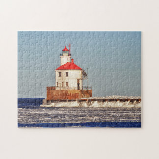 Vuurtoren Superior Wisconsin Legpuzzel
