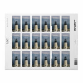  vuurtoren - Terugkeeradres label (Full Sheet)