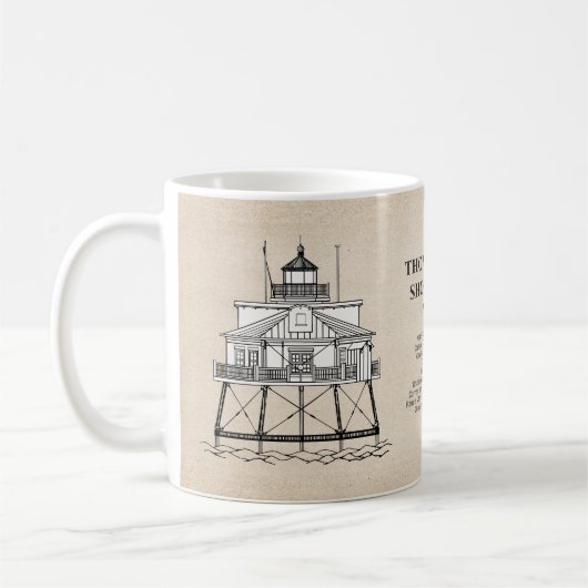 Vuurtoren Thomas Point Shoal - Maryland - SBD Koffiemok (Links)