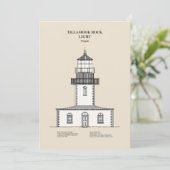 Vuurtoren Tillamook Rock - Oregon - SBD Bedankkaart (Staand voorkant)