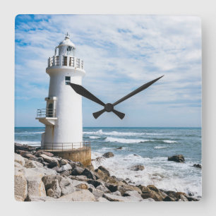 vuurtoren Toyohashi City Lighthouse Vierkante Klok