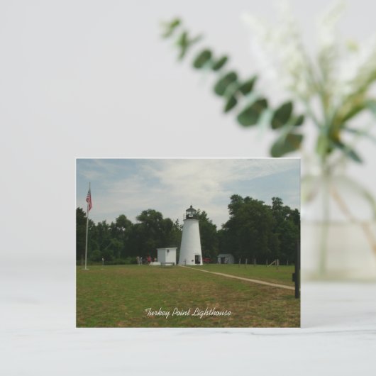 vuurtoren Turkije Point Briefkaart (Staand voorkant)