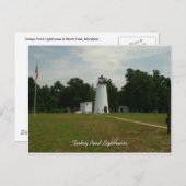 vuurtoren Turkije Point Briefkaart (Voorkant / Achterkant)