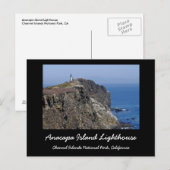 Vuurtoren van Anacapa Island Briefkaart (Voorkant / Achterkant)
