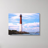 vuurtoren van Barnegat Canvas Afdruk (Voorkant)