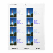 Vuurtoren van Barnegat: Old Barney Etiket (Full Sheet)