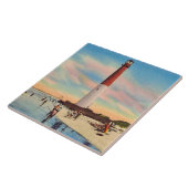 vuurtoren van Barnegat Tegeltje (Zijkant)