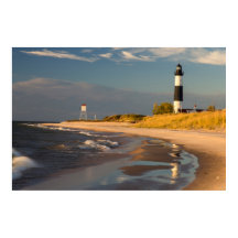 Vuurtoren van Big Sable Point aan Lake Michigan 2