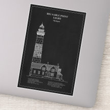 Vuurtoren van Big Sable Point - Michigan - PD