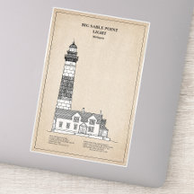 Vuurtoren van Big Sable Point - Michigan - SBD