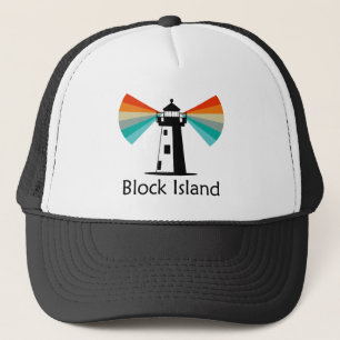 Vuurtoren van Block Island Rainbow Trucker Pet