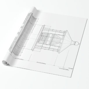  vuurtoren van Bodie Cadeaupapier