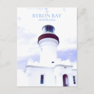 Vuurtoren van Byron bay NSW Australië Briefkaart